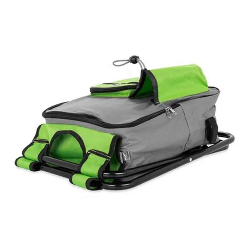 Camp Stool Backpack Cooler -Gr